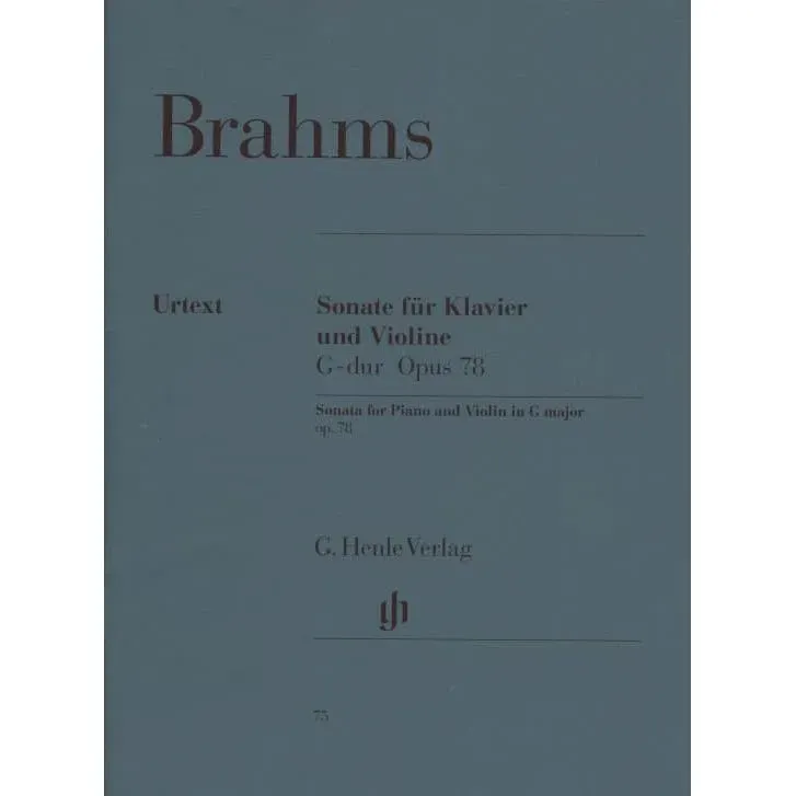 Shar Music Henle Brahms Sonate G-Dur Op.78 Noten Violine Klavier