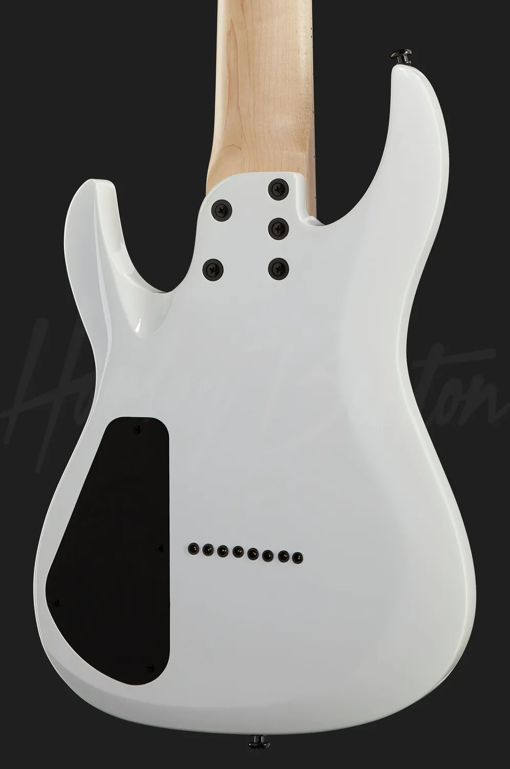 Harley Benton Rock R-458MN WH 8-Saiter E-Gitarre weiß