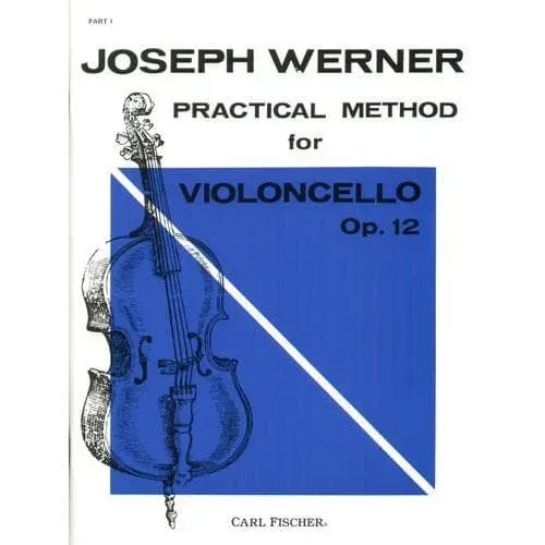 Shar Werner Practical Method Op 12 Teil 1 Cello Schule