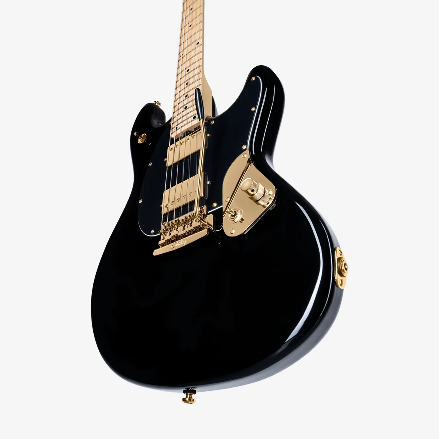 Sterling Jared Dines E-Gitarre StingRay Black 24 Bünde