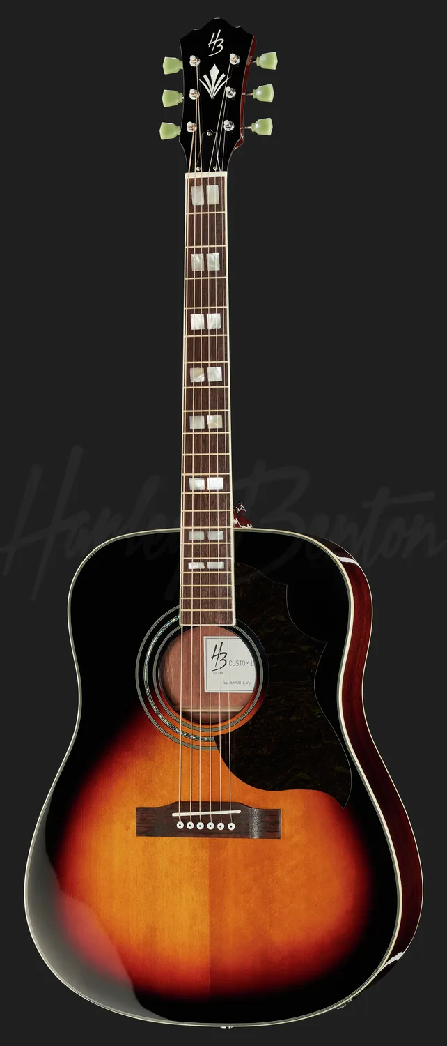 Harley Benton Custom Line Superior-E Pro VS Westerngitarre